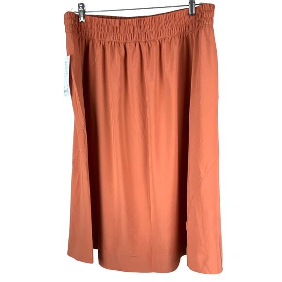 Athleta Arrival Skirt Orange Style 586857 Women's Size 20 New With Tags - Picture 4 of 11